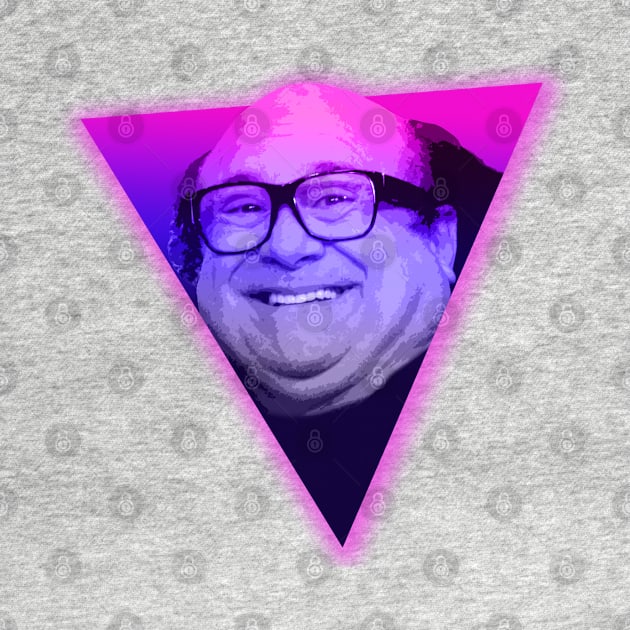 Danny Devito Vaporwave by Lukasking Tees